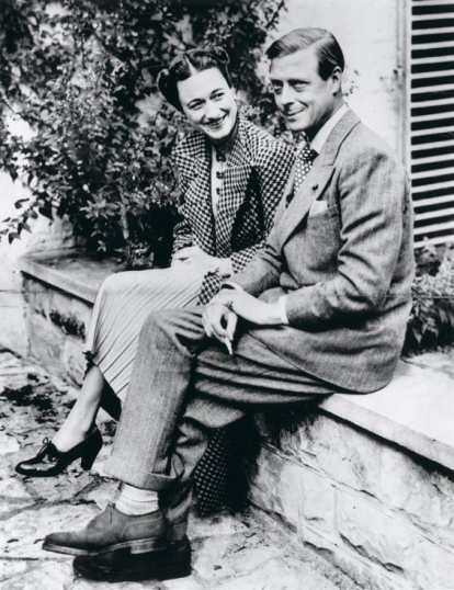 Eduardo con Wallis Simpson