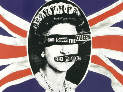 Portada God Save the Queen de Sex Pistols