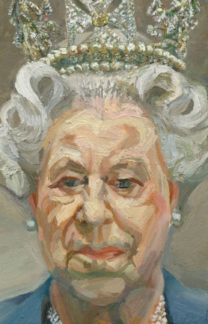 Isabel II según el pintor Lucian Freud