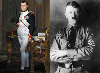 Napoleón y Hitler