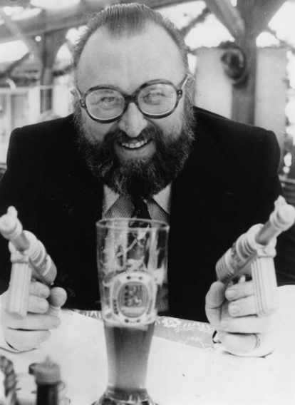 El director italiano Sergio Leone