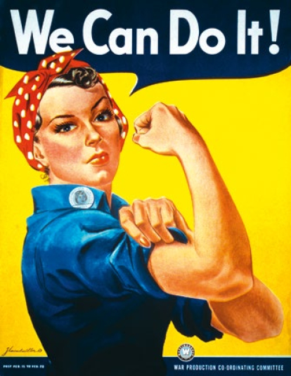 Cartel de propaganda 'We can do it'