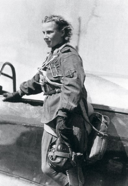 La aviadora Lidia Litviak, la Rosa Blanca