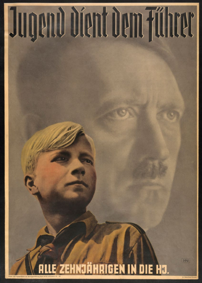 Cartel La juventud sirve al Führer
