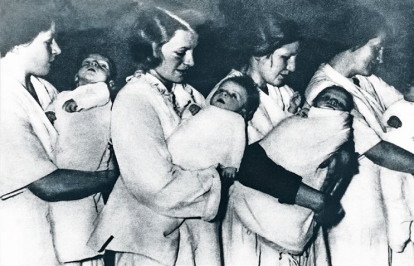 Mujeres que daban a luz en el Lebensborn