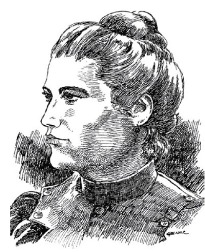Retrato de Isabel Vilà i Pujol, republicana y luchadora por los derechos de los trabajadores.