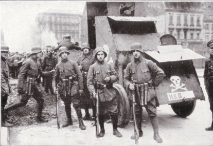 Miembros de los Freikorps